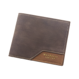 Carteira masculina de couro slim urban