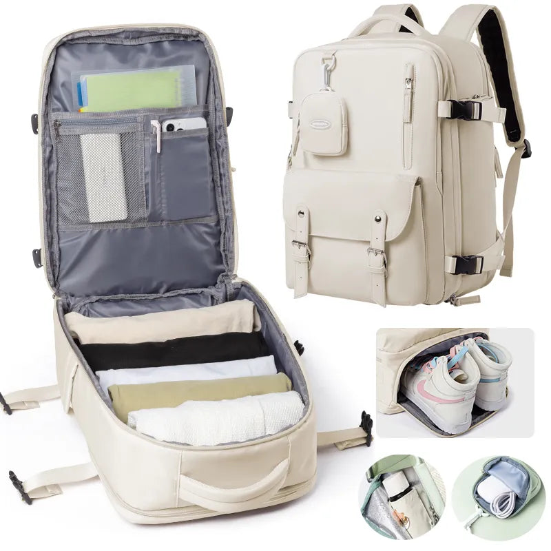 Mochila de Viagem Multicompartimentos Impermeável -usedleon Usedleon
