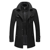 Casaco Masculino Europeu Elegante -usedleon