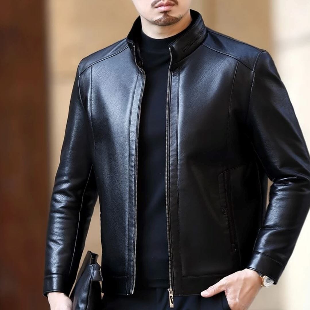 Jaqueta Masculina de couro -usedleon Usedleon