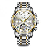Pulseira de Aço e Fundo Branco