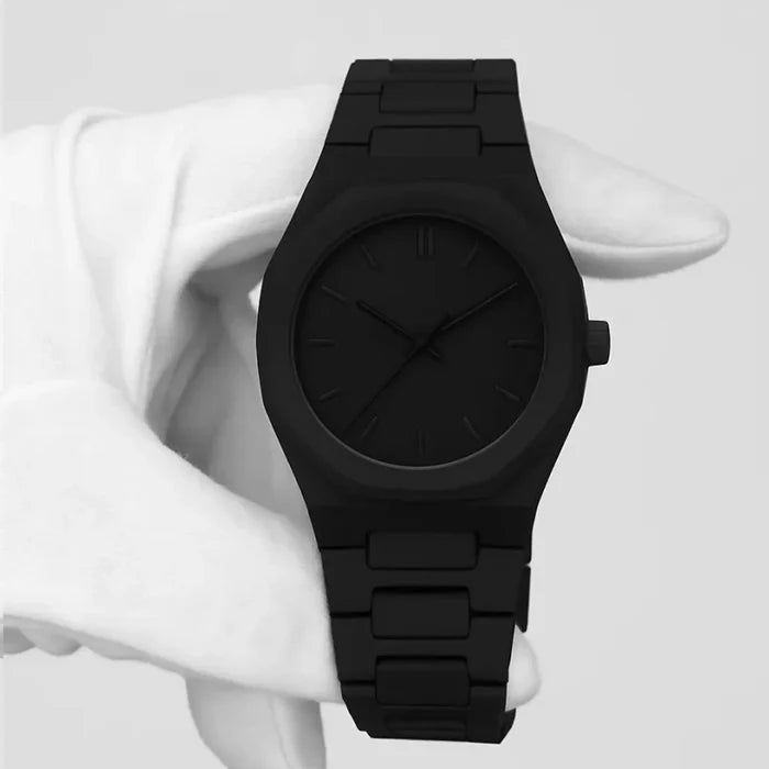 Relógio Masculino All Black Minimalist - Blackout Edition Usedleon
