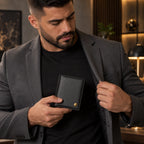 Carteira Masculina Lion Executive com Porta-Cartões Usedleon