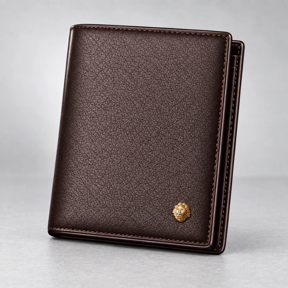 Carteira Masculina Lion Executive com Porta-Cartões Usedleon