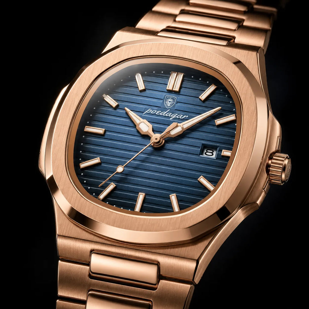 Relógio masculino Golden deluxe Usedleon