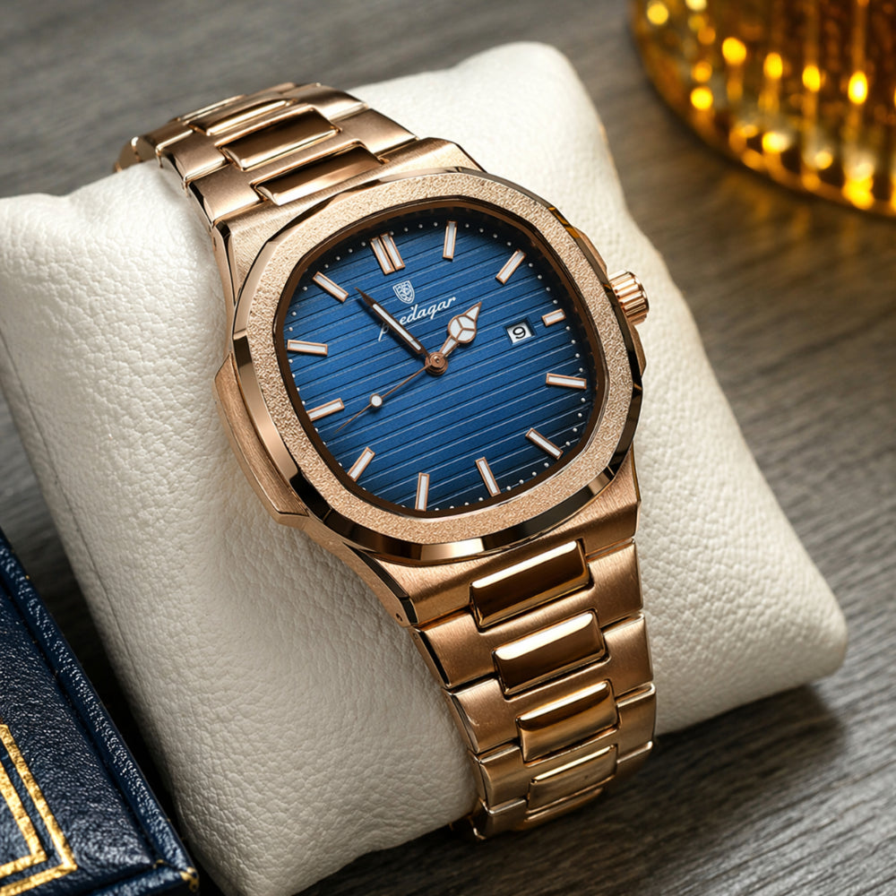 Relógio masculino Golden deluxe Usedleon