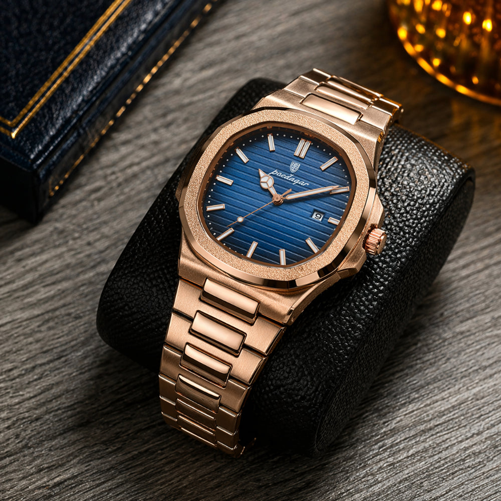 Relógio masculino Golden deluxe Usedleon