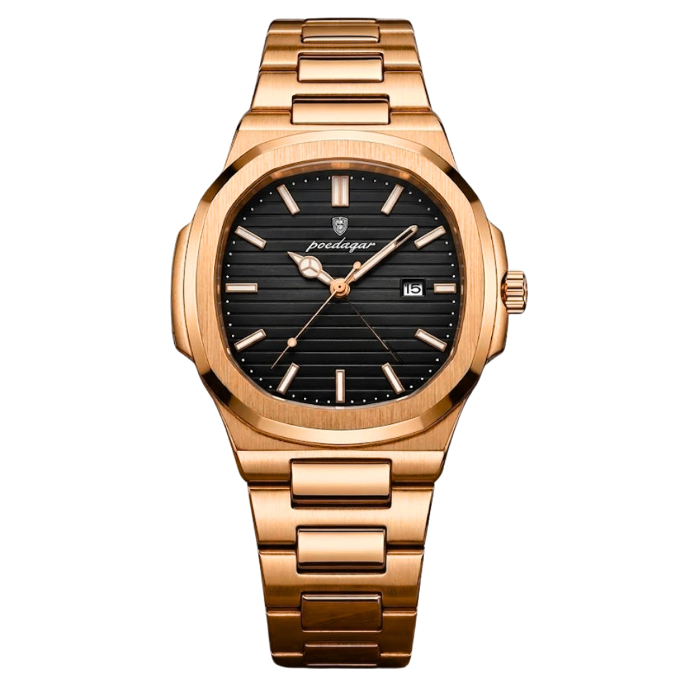 Relógio masculino Golden deluxe Usedleon