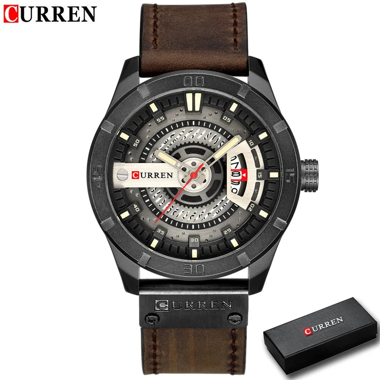 Relogio Curren militar -usedleon Usedleon