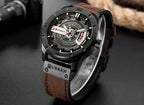 Relogio Curren militar -usedleon Usedleon