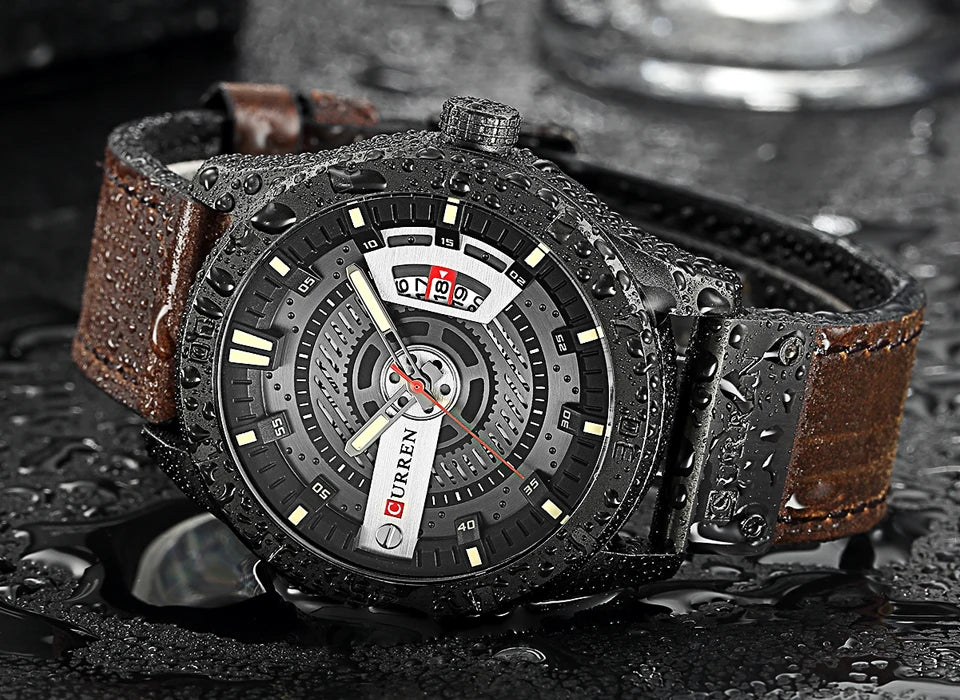 Relogio Curren militar -usedleon Usedleon