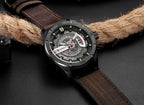 Relogio Curren militar -usedleon Usedleon