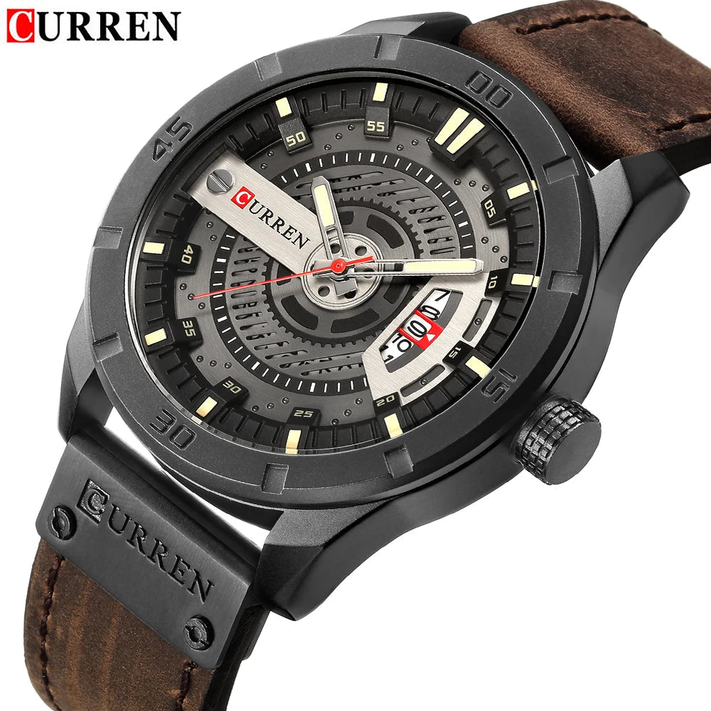 Relogio Curren militar -usedleon Usedleon