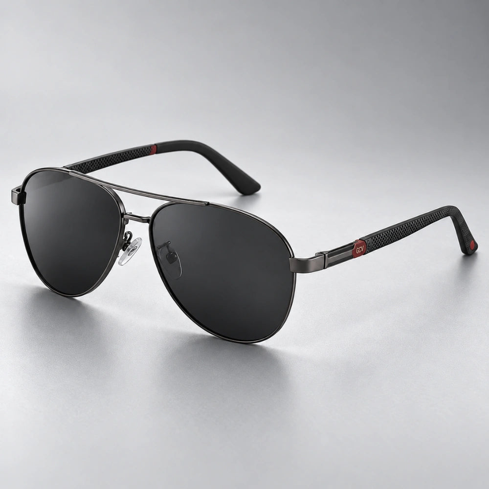 Óculos de Sol Masculino Aviador Polarizado UV400 Usedleon
