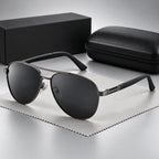 Óculos de Sol Masculino Aviador Polarizado UV400 Usedleon