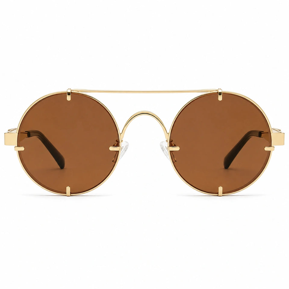 Óculos de Sol Masculino Legacy Round Polarizado UV400 Usedleon