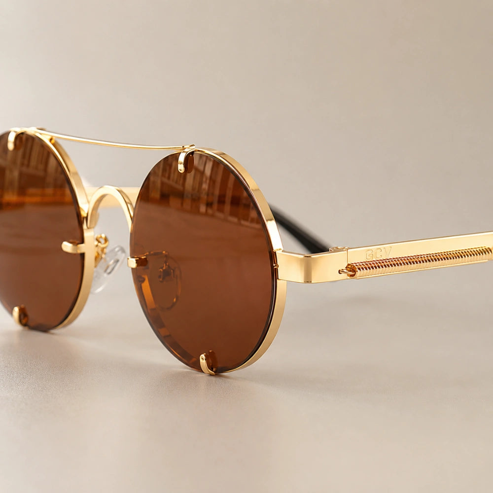 Óculos de Sol Masculino Legacy Round Polarizado UV400 Usedleon