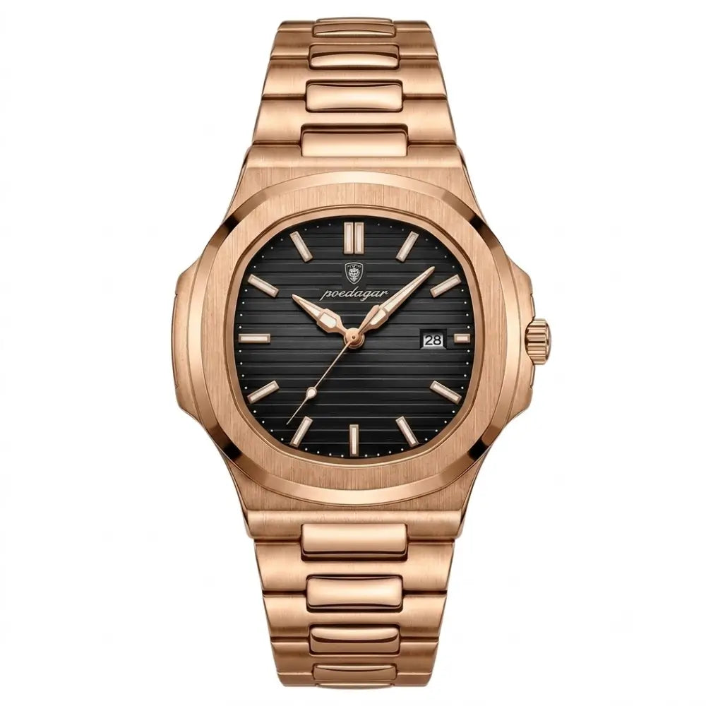 Relógio masculino Golden deluxe Usedleon