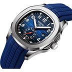 Relógio Masculino NIBOSI Luxury Square pulseira de silicone Usedleon