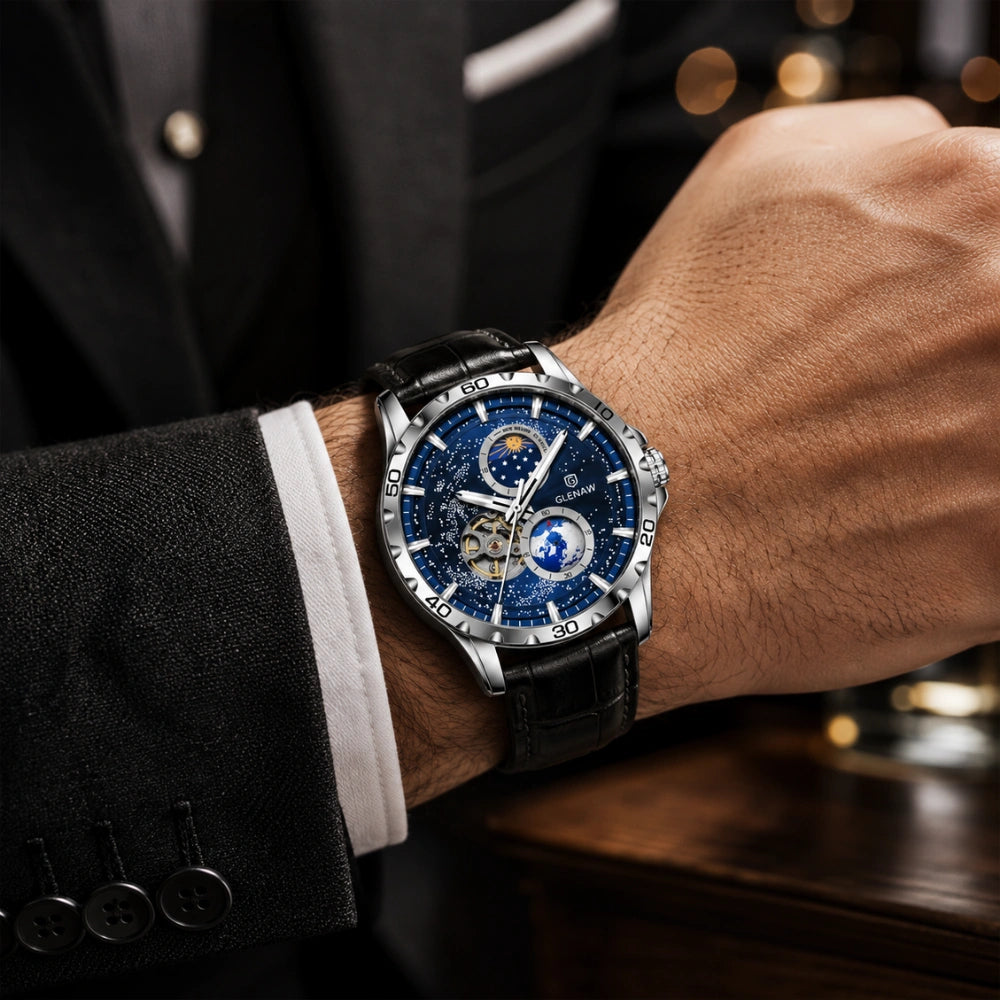 Relógio Masculino Orion Automatico — Couro Usedleon