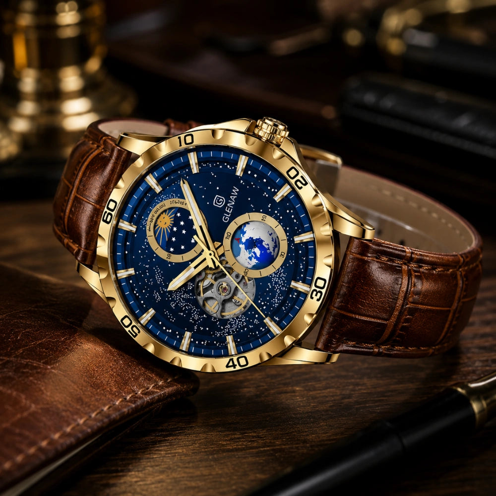 Relógio Masculino Orion Automatico — Couro Usedleon