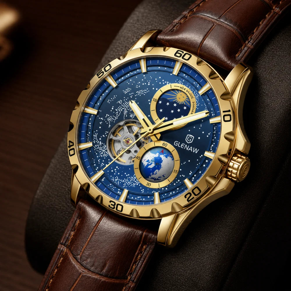 Relógio Masculino Orion Automatico — Couro Usedleon