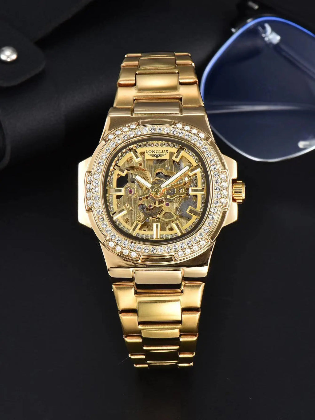 Relogio longlux Diamante -usedleon Usedleon