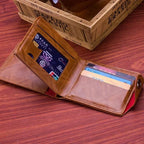 Fashion Wallets With 100 US Dollar Pattern Wallet Male Leather Photo Card Holder Large Capacity Usedleon