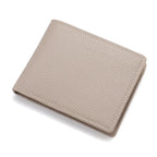 2025 New Wallet Men Short Dollar Clip Zipper Simple Soft Leather Lightweight Usedleon