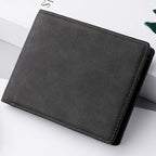 2025 New Wallet Men Short Dollar Clip Zipper Simple Soft Leather Lightweight Usedleon