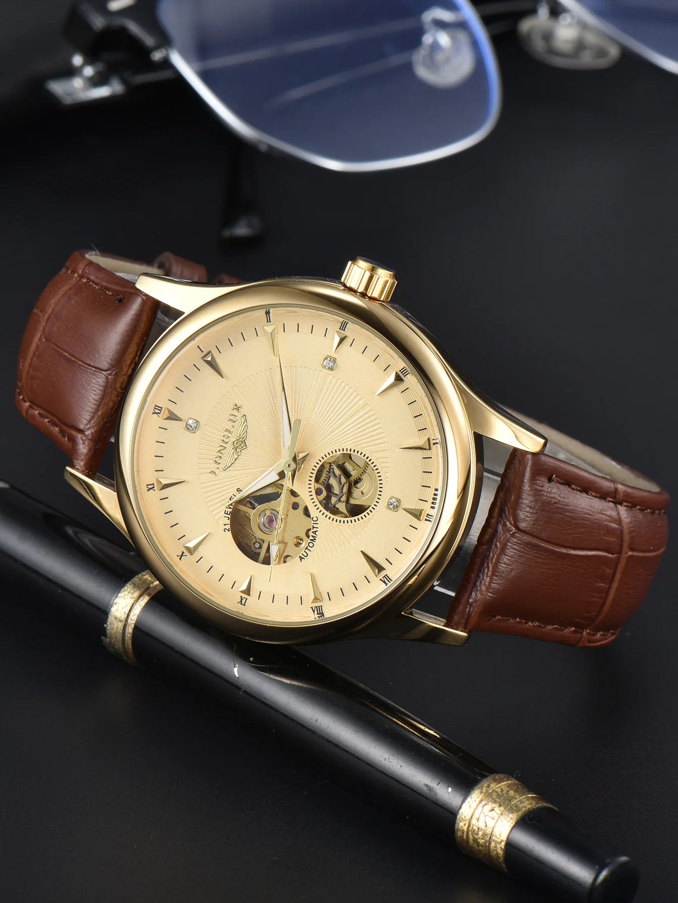 Relogio longlux estilo-usedleon Usedleon