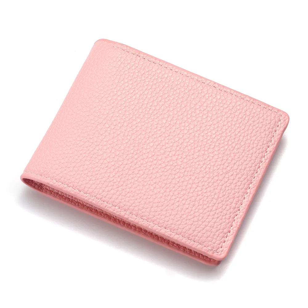 2025 New Wallet Men Short Dollar Clip Zipper Simple Soft Leather Lightweight Usedleon