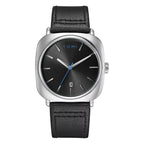 TOMI Men's Fashion Business Design Watch Square Small Disc Watch High Quality Minimalist Design Elegant Men's Watch Quartz Watch Usedleon