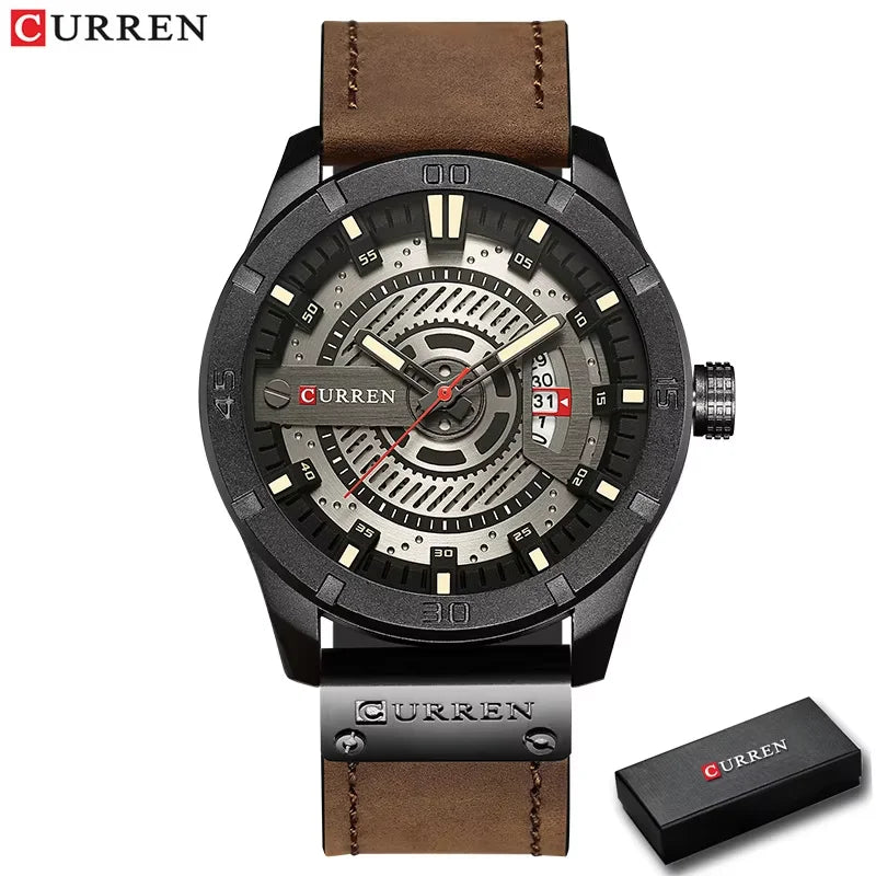 Relogio Curren militar -usedleon Usedleon