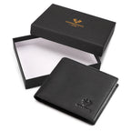 KAVIS Handmade Men's Wallet Genuine Leather RFID Card Holder with ID Window Large Capacity Male Storage Money Bag Fashion Usedleon
