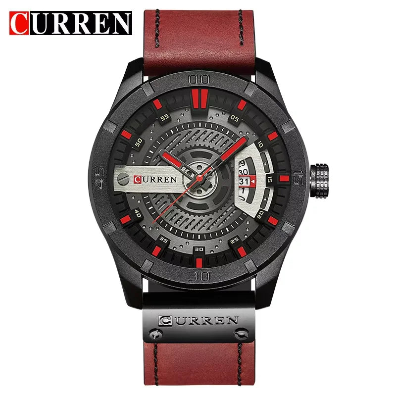 Relogio Curren militar -usedleon Usedleon