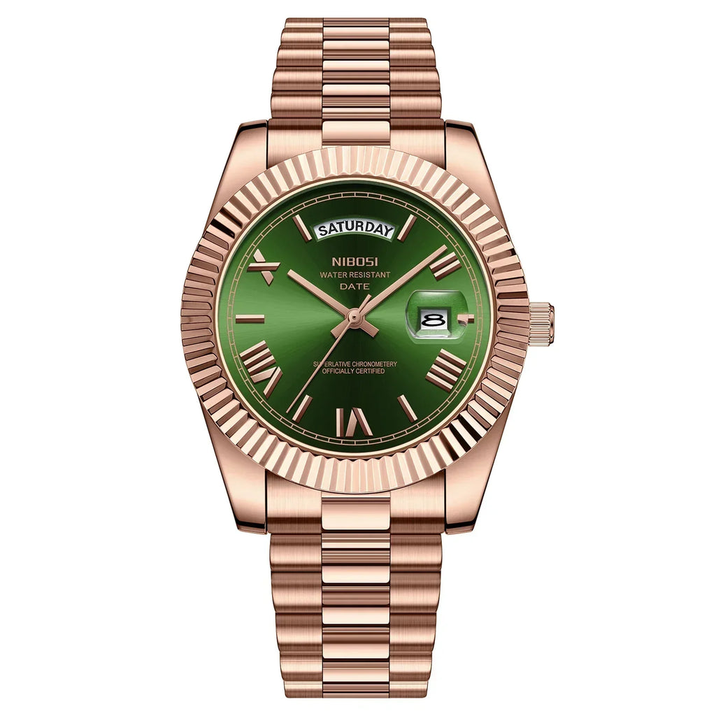NIBOSI Luxury Men Quartz Watch Waterproof Date Luminous Wristwatch Sports Stainless Steel Men's Watches Male Clock Reloj Hombre Usedleon