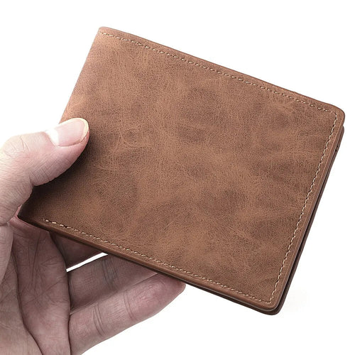 2025 New Wallet Men Short Dollar Clip Zipper Simple Soft Leather Lightweight Usedleon