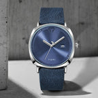 TOMI New 2PCS Luxury Business Men Watch Gift Box Set Simple and Casual Men Calendar Quartz Watch Pen Reloj Men Holiday Gift Usedleon
