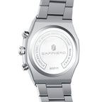 SAPPHERO Men's watch Stainless steel Waterproof men's watch Chronograph Business men's watch best gift clock Usedleon