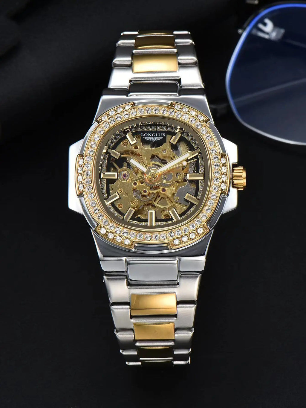 Relogio longlux Diamante -usedleon Usedleon