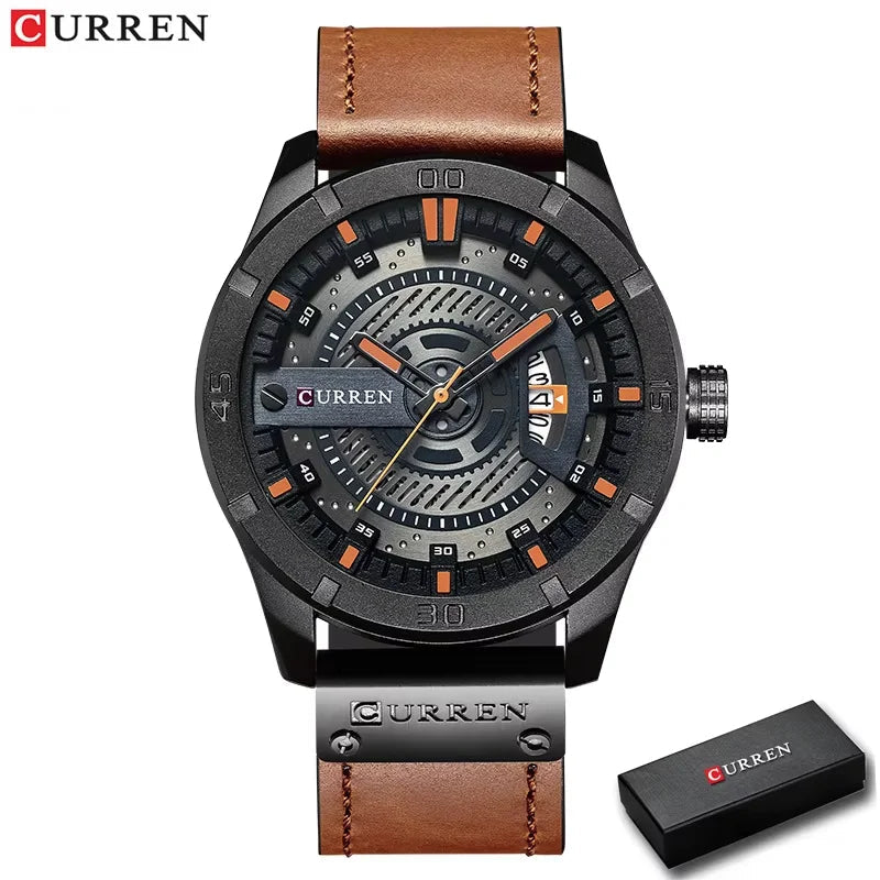 Relogio Curren militar -usedleon Usedleon