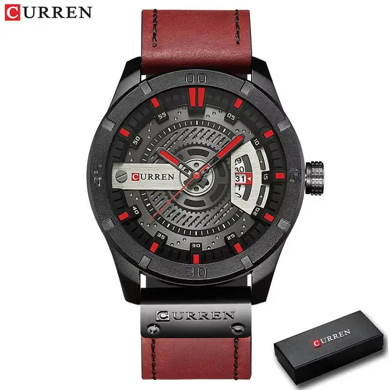 Relogio Curren militar -usedleon Usedleon