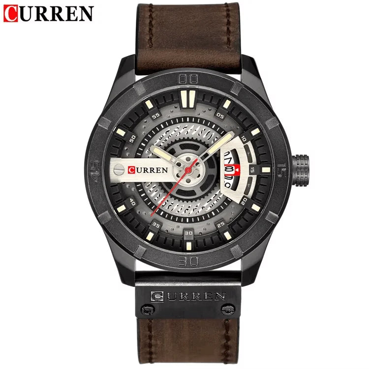 Relogio Curren militar -usedleon Usedleon