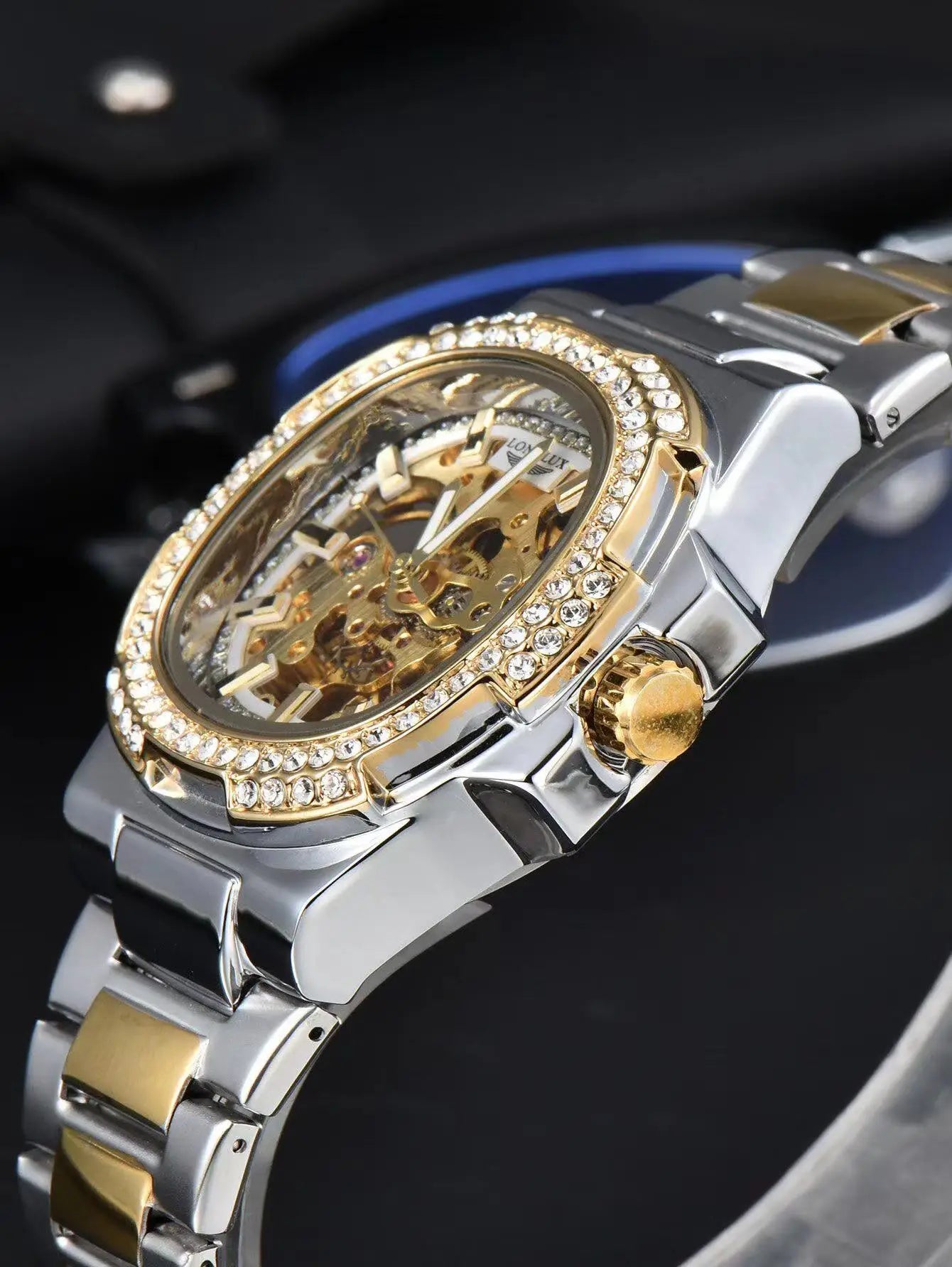 Relogio longlux Diamante -usedleon Usedleon