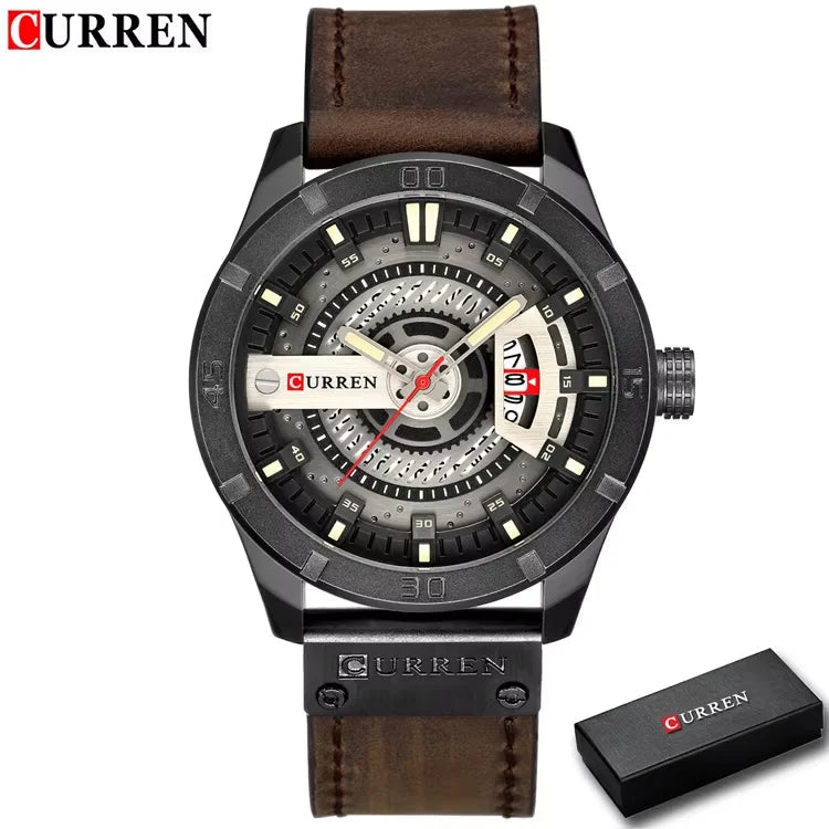 Relogio Curren militar -usedleon Usedleon