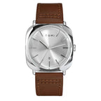 TOMI Men's Fashion Business Design Watch Square Small Disc Watch High Quality Minimalist Design Elegant Men's Watch Quartz Watch Usedleon