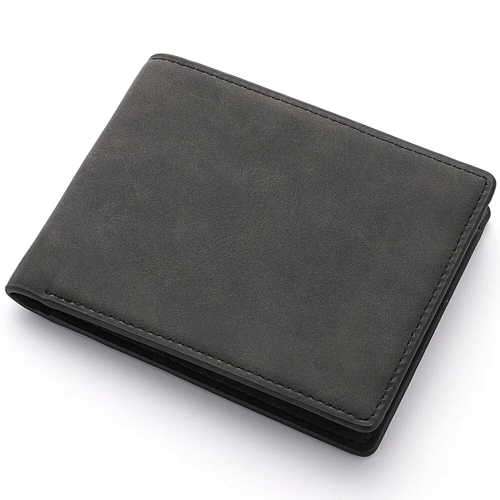 2025 New Wallet Men Short Dollar Clip Zipper Simple Soft Leather Lightweight Usedleon