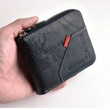 Carteira de couro slim Vanguard - usedleon