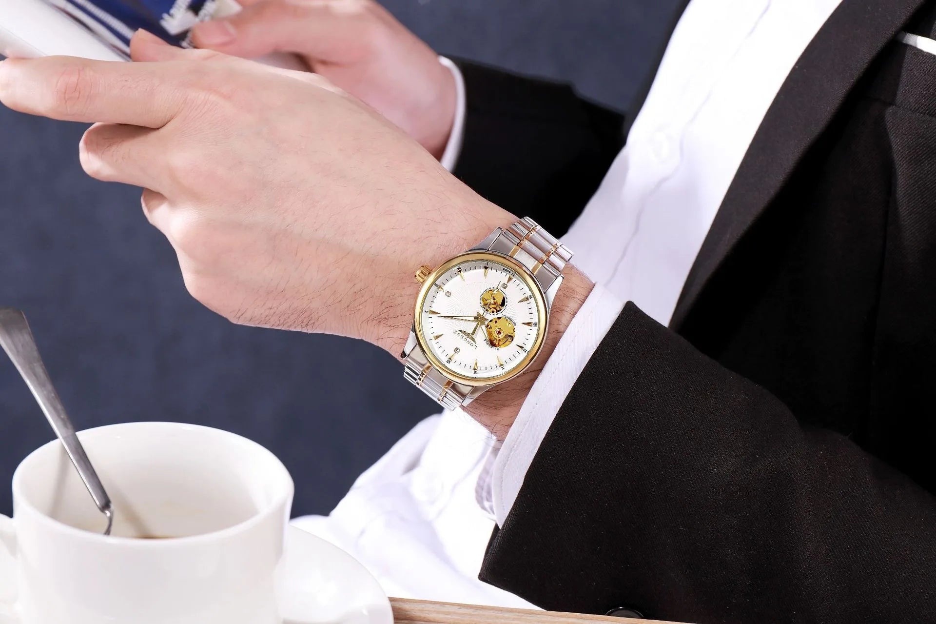 Relogio Longlux elegante -usedleon Usedleon